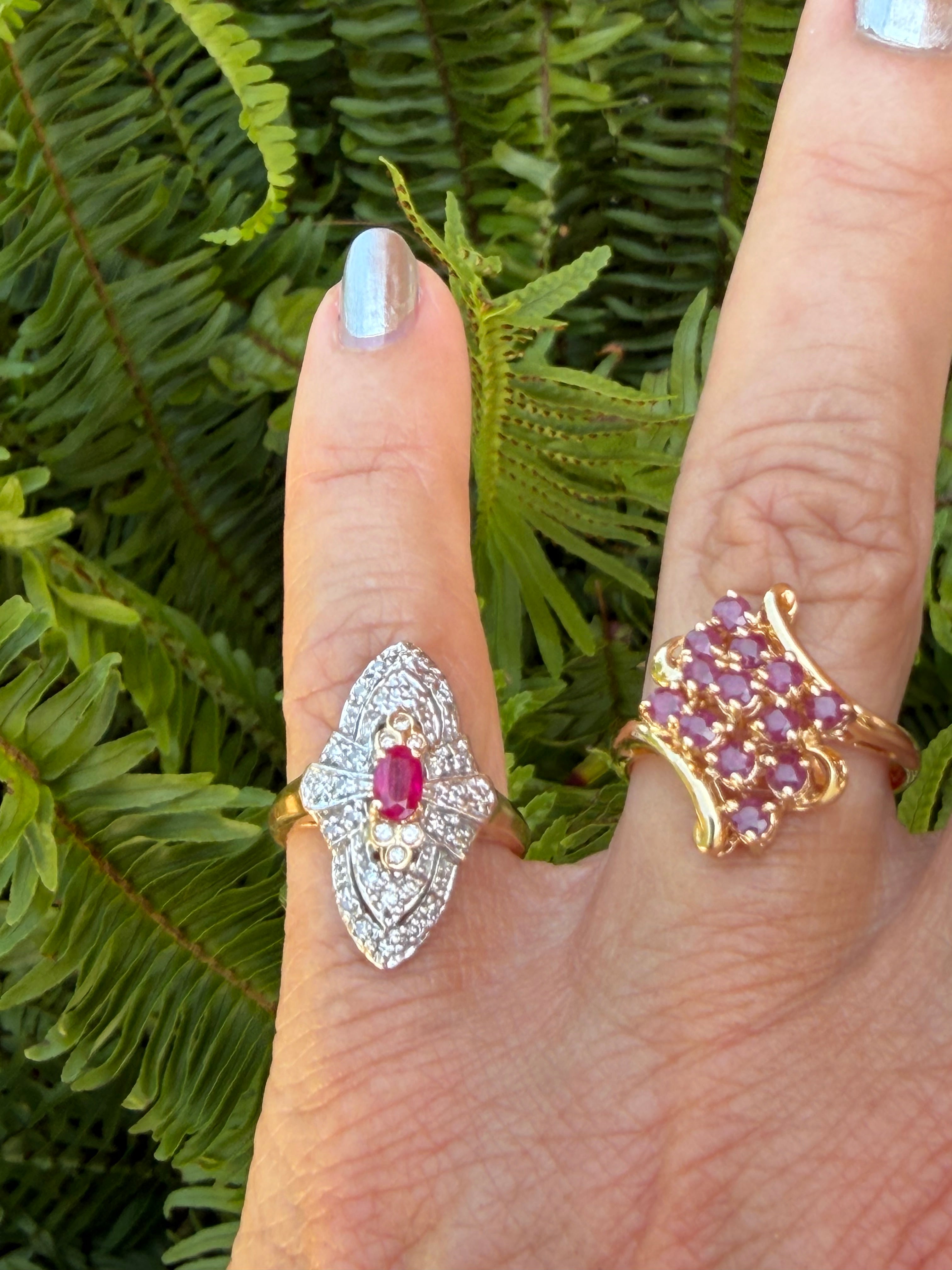 Vintage Ruby & Diamond beauty